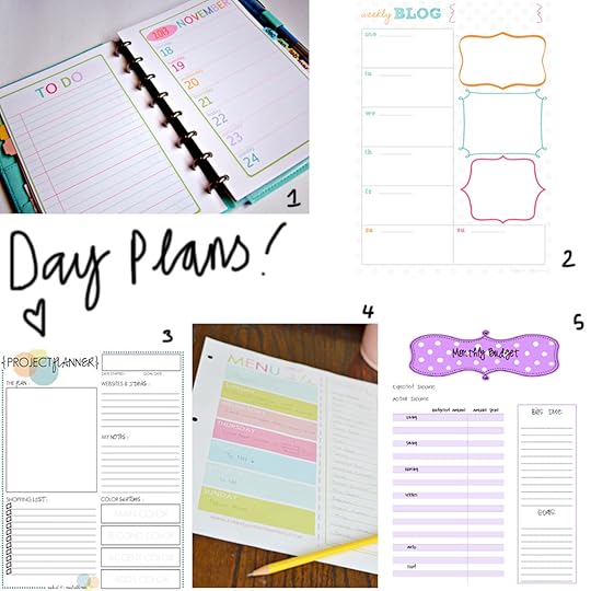 Fave Free Printable Day Planner Inserts Made Peachy