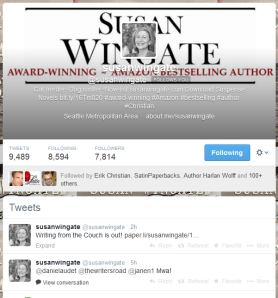 Susan's Twitter Page!