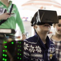 Oculus Rift demos. Photographer Leo Bakx