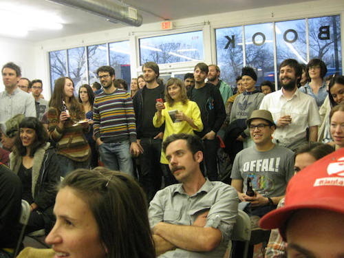 Release party for Death to the Bullshit Artists of South Texas, Vol. 1, at Farewell Books in Austin