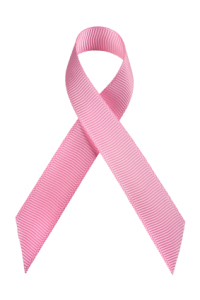Pink Breast Cancer Ribbon.