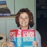 Sept 1978 Mum's dictionary published