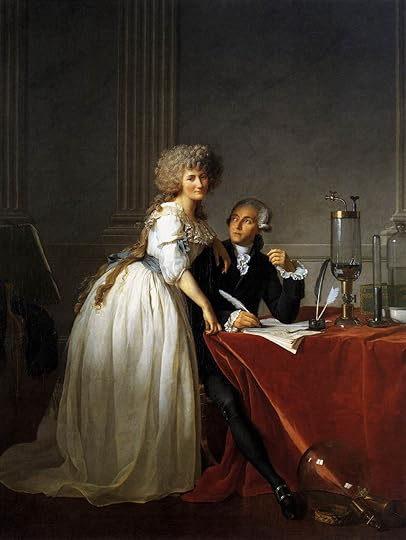 1788 Portrait of Antoine-Laurent and Marie-Anne Lavoisier by Jacques-Louis David