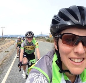 L to R: Christina Liebner, me, Erin Lopez