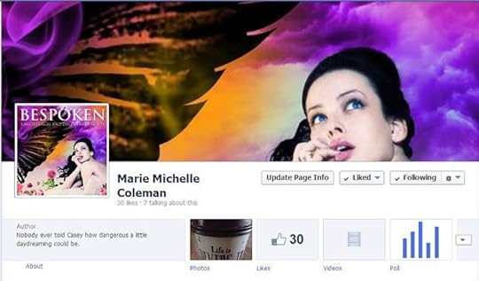 Facebook author page image