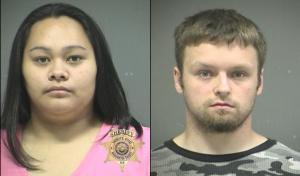 Jessica Dutro (l), and boyfriend Brian Canady 