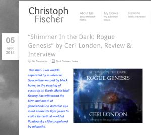 Christoph Fischer Interview of Ceri London