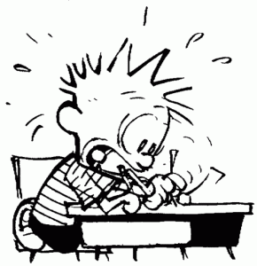 Calvin-Writing
