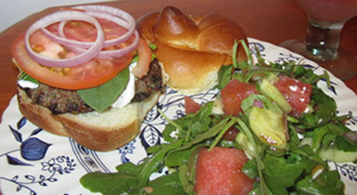 lamb burger