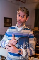 Mr Ian Knowles, new father, thumbs-up-giver extraordinaire