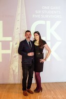 And one last picture before sushi and sake for two to celebrate the end of a great night