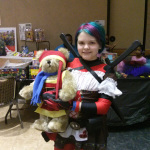 Tristan meets Lil'Miss Deadpool