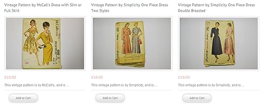 MelaMela Finding Vintage Sewing Patterns Made Peachy