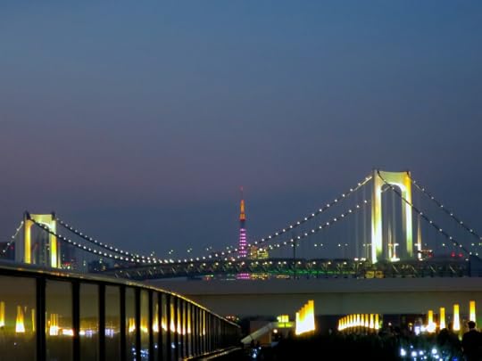 If you're Tokyo Tower, you turn from orange to pink for the duration of The Season.
