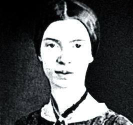 Portrait of Emily Dickinson at 16.