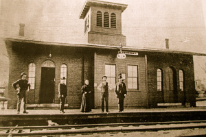 Amherst Train Station.