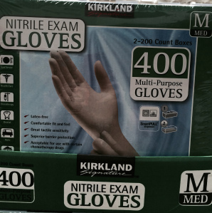 Kirklans Nitrile Exam Gloves