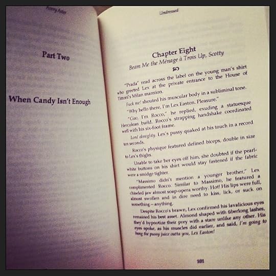 Undressed trade paper interior