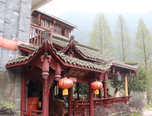 We ate a huge lunch here before climbing the mountain. Delicious lunch, bad idea.