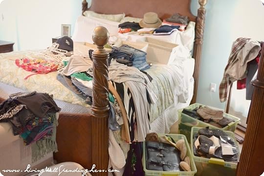 the closet purging process