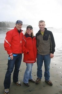 Me with Greg (left) and Colin Angus