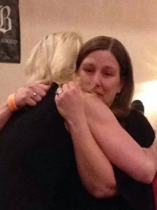 JR Ward hug
