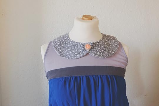 Vilene Sewing Club Peter Pan Collar Made Peachy