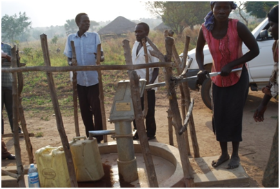 An inaccessible well built under the NUSAF II project in Uganda, supported by the World Bank. Image copyright Edson Ngirabakunzi and Joseph Malinga