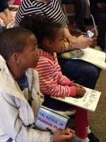 Learning about the story behind the song at the Annapolis festival