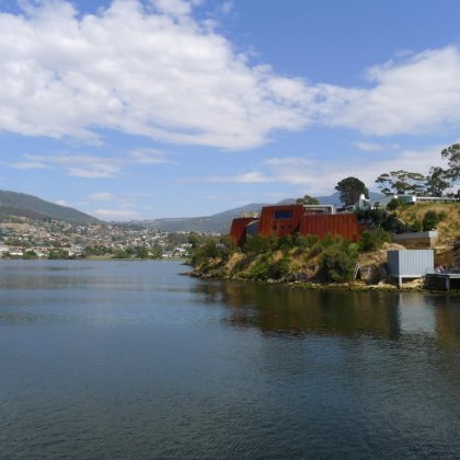 Arriving at MONA