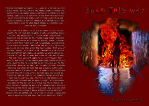The newest and best cover for Burn This Way.