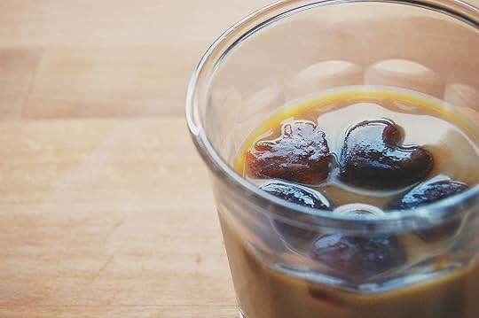 Ice Cube Coffee Detail