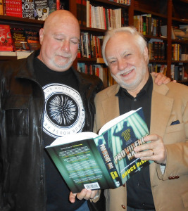 Reed Farrel Coleman (l) and Otto Penzler at The Mysterious Bookshop