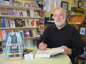 Signing at Bank Square Books in Mystic, CT