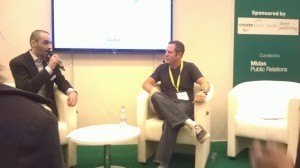 Hugh Howey and Diego Marano