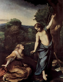 Jesus and Mary Magdalene -- Correggio