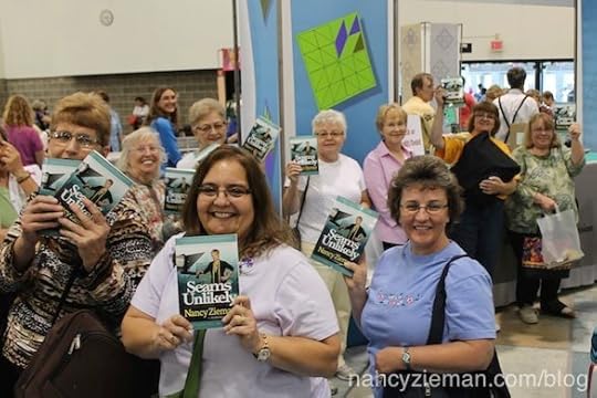 Nancy Zieman Seams Unlikely Book Signing