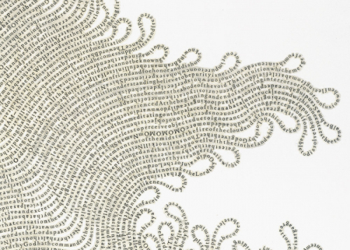 Detail of the above piece.