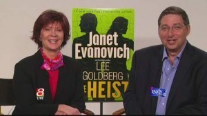 Lee with Janet Evanovich