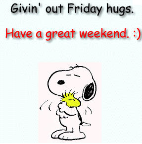 Happy Friday! Have a great weekend!