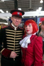 With fan Genevieve at Supanova Melbourne 2014