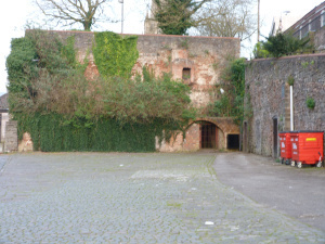 entrance to the caves