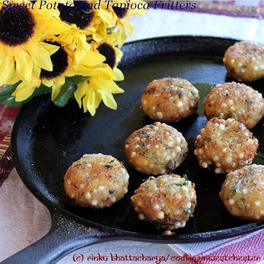 Tapioca and Sweet Potato Cakes