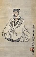 Portrait of Matsuo Bashō by Takebe Socho.