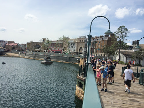 Diagon Alley construction photos