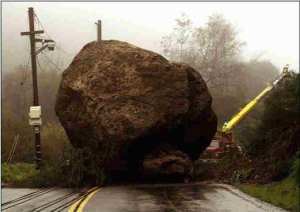 Blocked as surely as if a boulder falls in front of me.