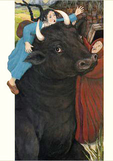 The Black Bull of Norroway by Anita Lobel