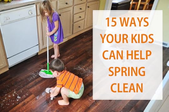 15 Ways Your Kids Can Help Spring Clean