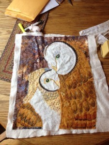 The first illustration is almost complete!