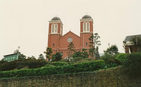 Urakami Cathedral in Nagasaki, where we attended the Easter Vigil (photo by Connie Rossini).